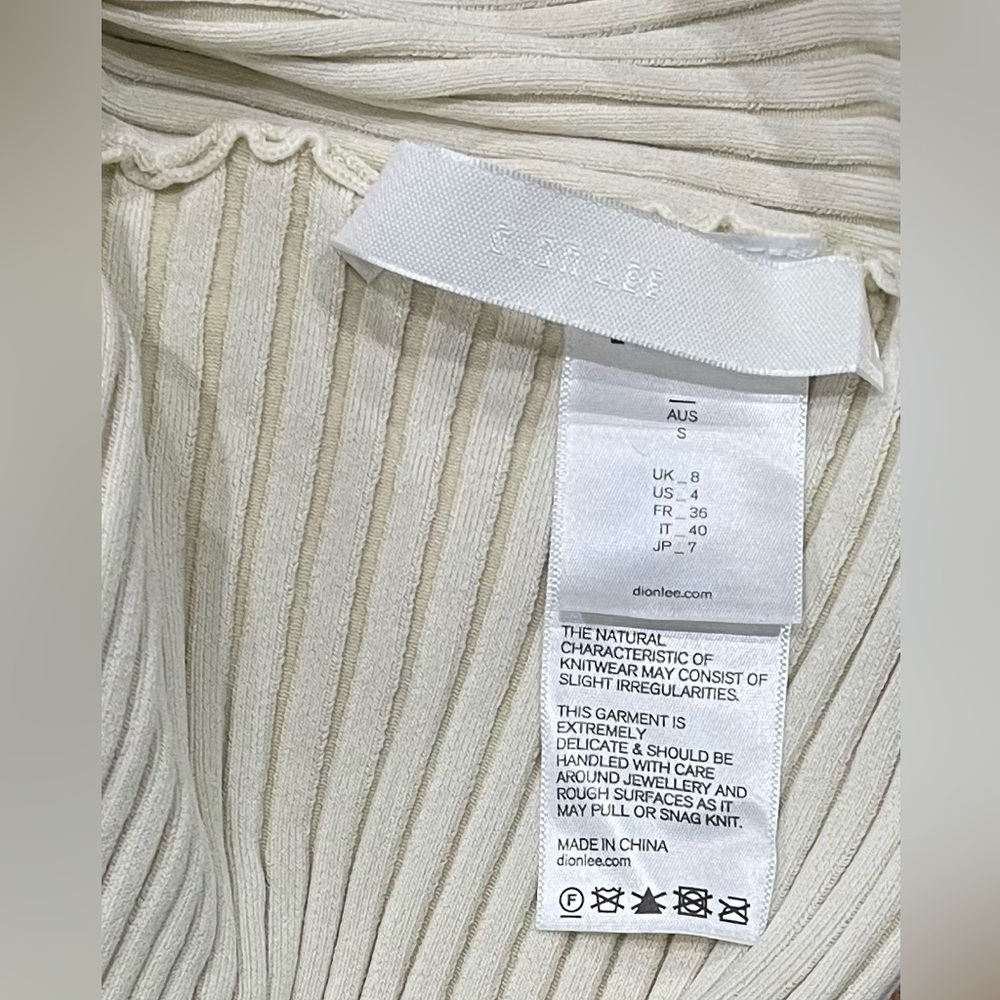 Dion Lee Twist Back Top Size 4 - Picture 8 of 12